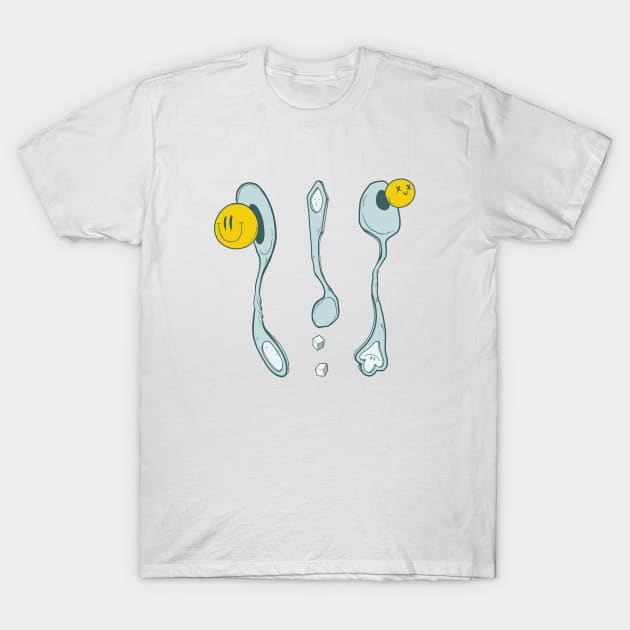 Spoons T-Shirt by Isaac Malakkai